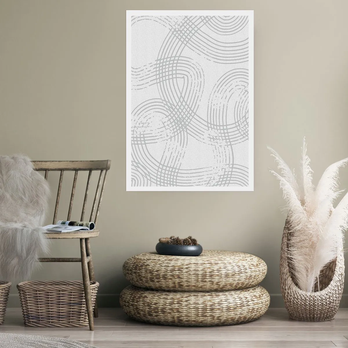 Pôster - Não existe caminho reto - 61x91 cm