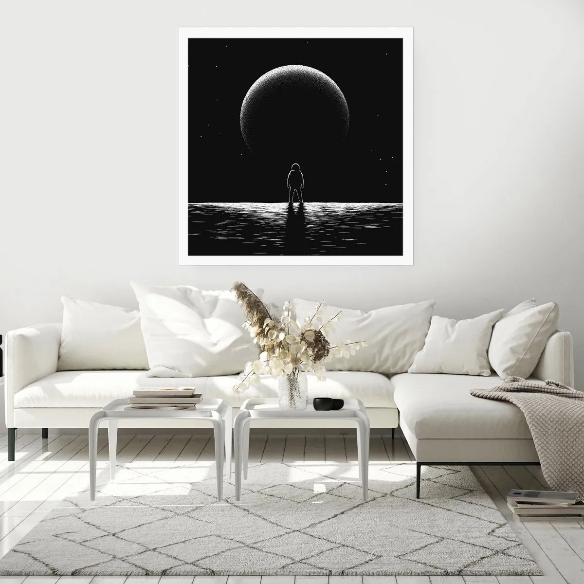 Pôster - Cara a cara - 50x50 cm