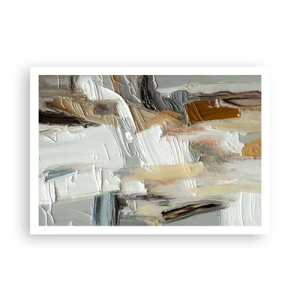 Pôster - Camadas coloridas - 100x70 cm