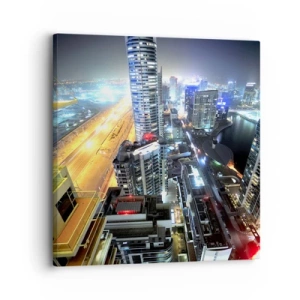 Quadro em tela - Milagre no deserto - 30x30 cm