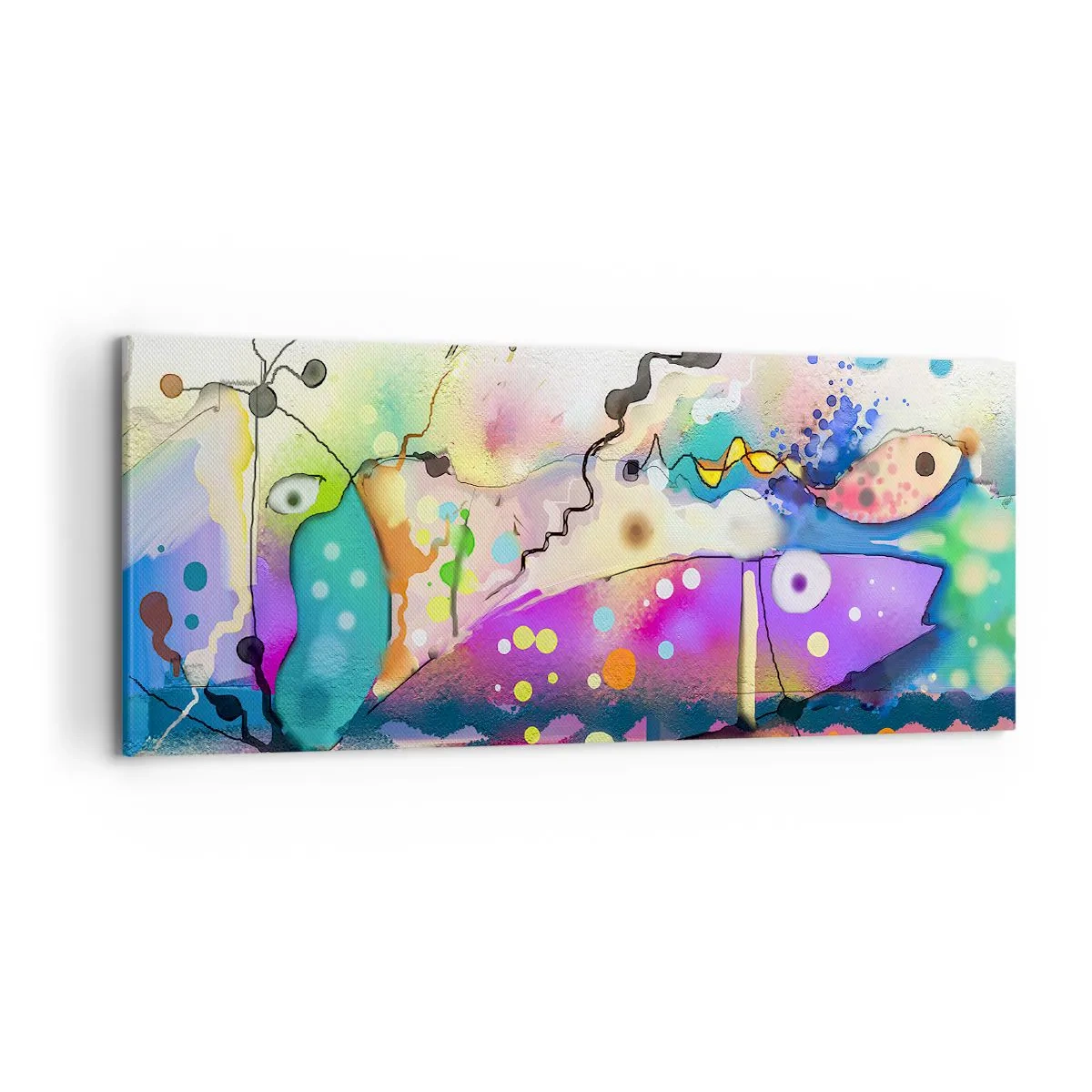 Quadro em tela - Sem palavras! - 120x50 cm
