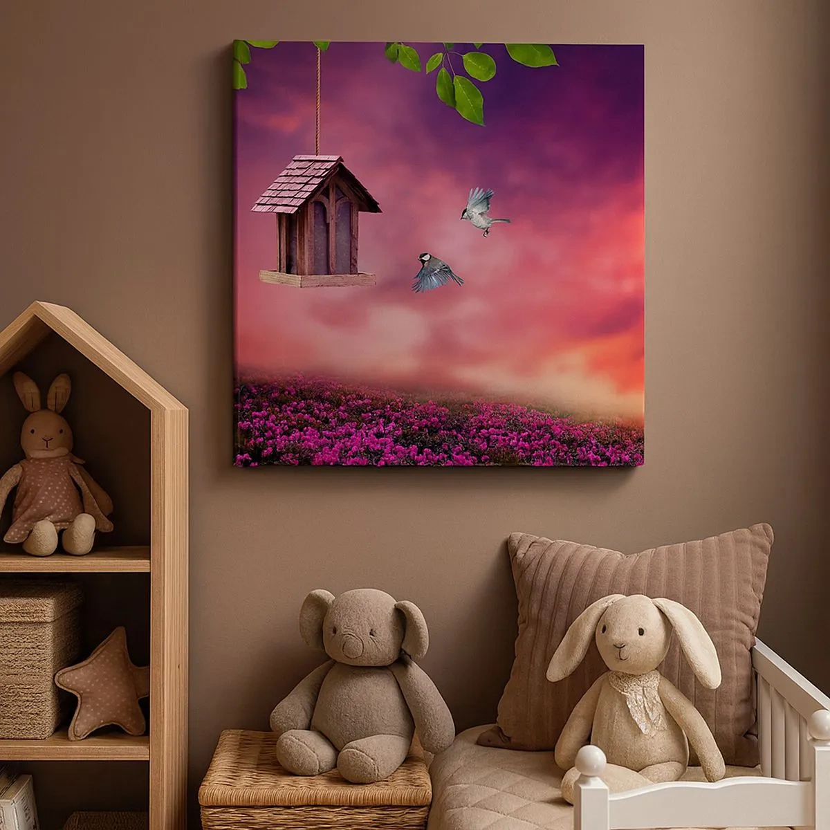 Quadro em tela - Convite para jantar - 30x30 cm