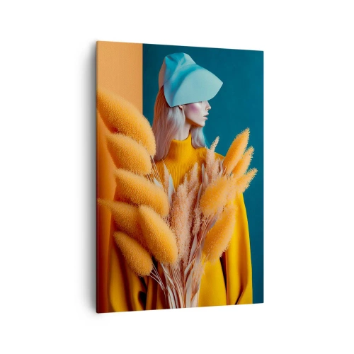Quadro em tela - Retrato fofo - 70x100 cm