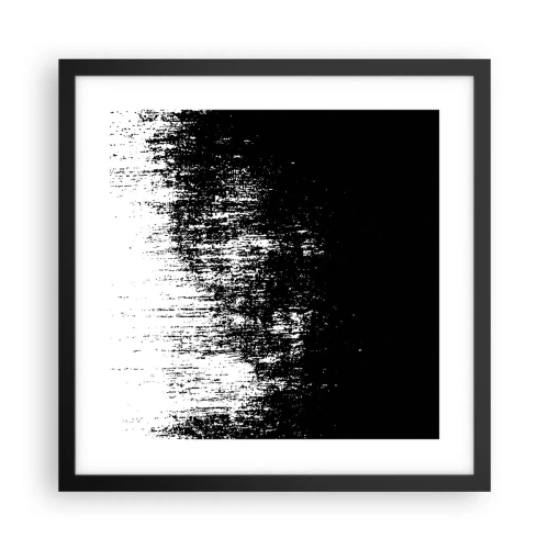Pôster com moldura preta - E o vencedor é... - 40x40 cm