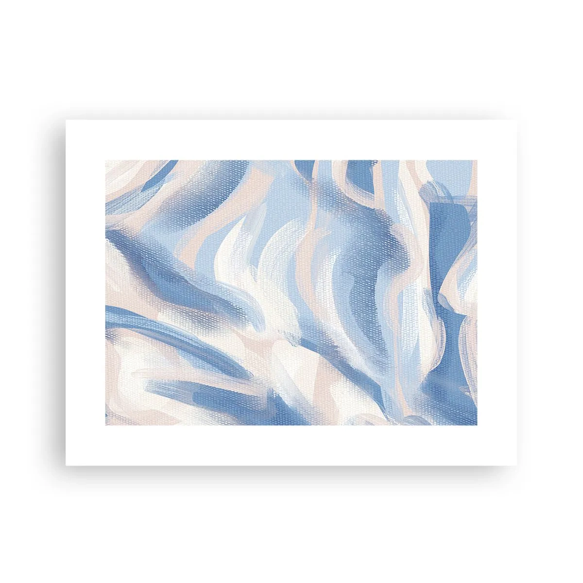 Pôster - Ondas azuis - 40x30 cm