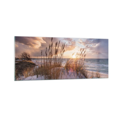 Quadro em vidro - Adeus ao sol e ao vento - 100x40 cm