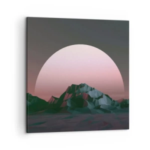 Quadro em tela - Numa galáxia vizinha - 50x50 cm