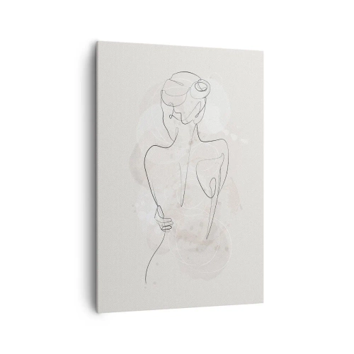 Quadro em tela - Como um instrumento sensível - 70x100 cm