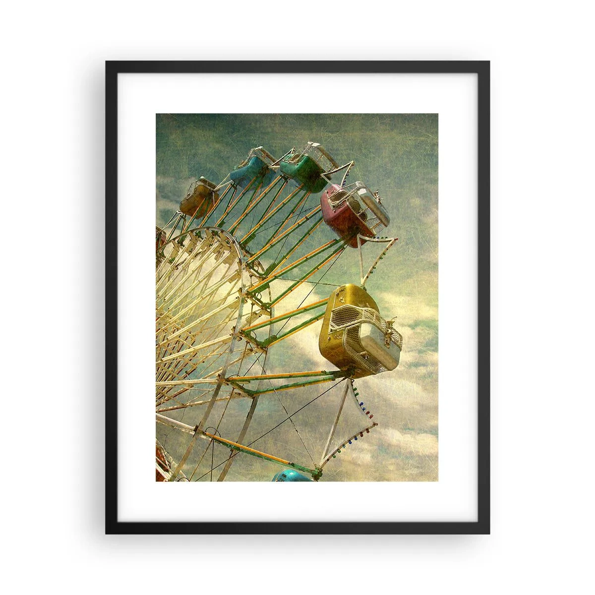 Pôster com moldura preta - Será divertido… - 40x50 cm