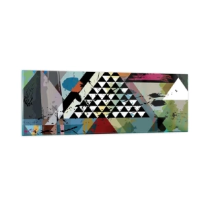 Quadro em vidro - Como é simples - 90x30 cm