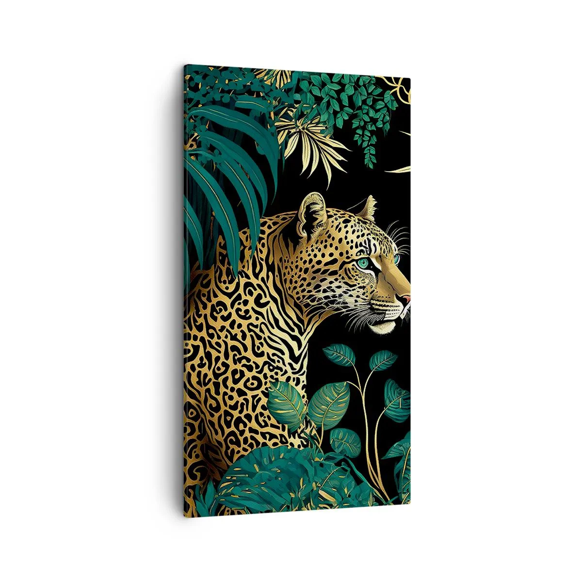 Quadro em tela - Um anfitrião na selva - 45x80 cm