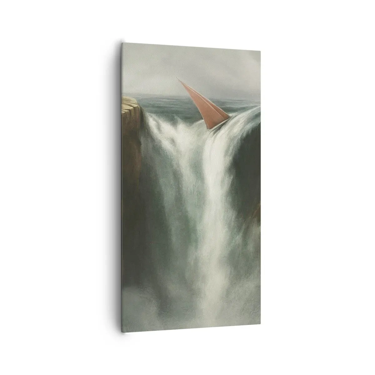 Quadro em tela - Um aviso da vida - 65x120 cm