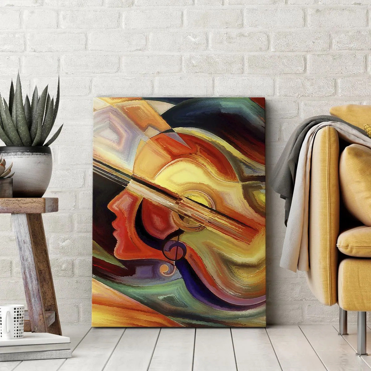 Quadro em tela - Está tudo bem - 50x70 cm