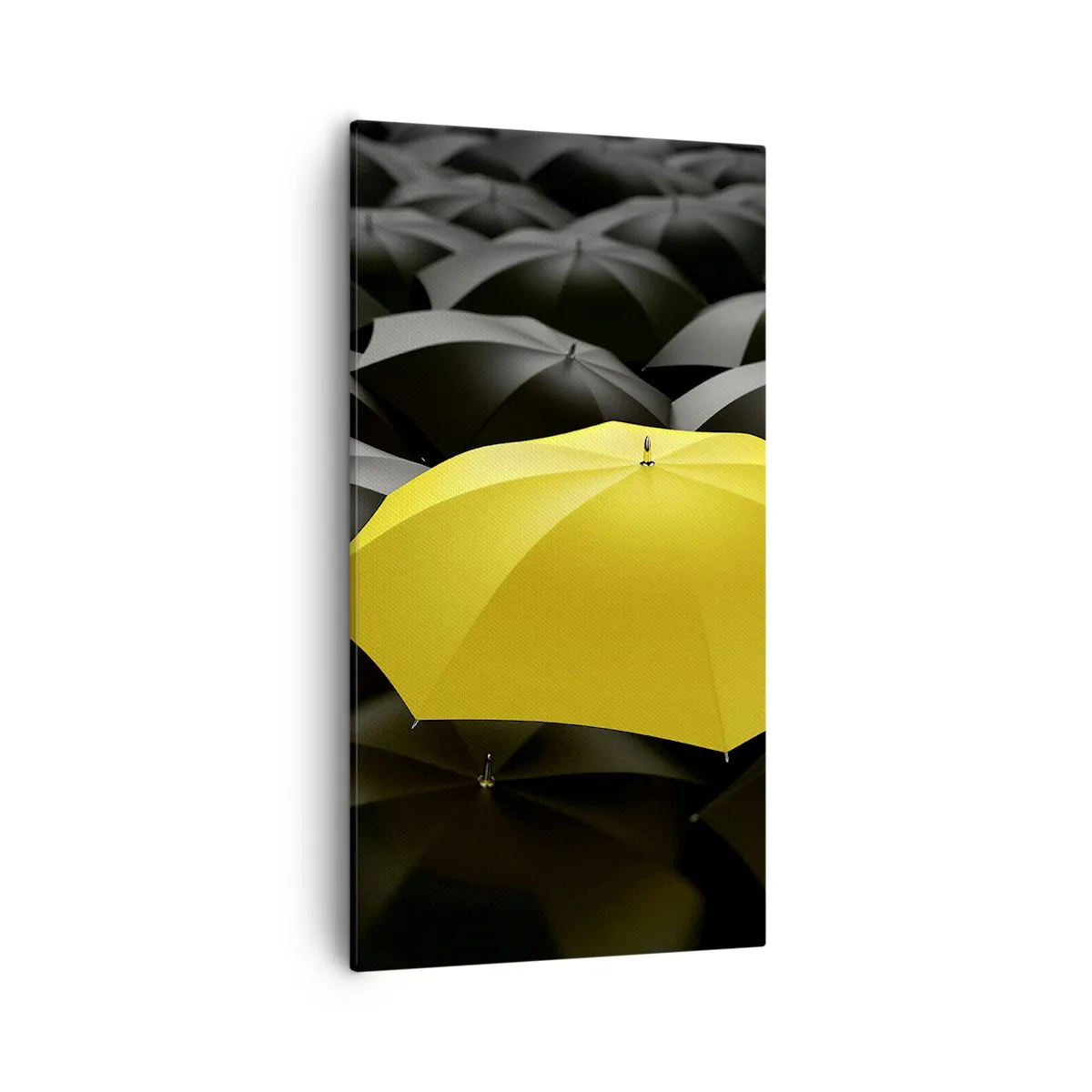 Quadro em tela - Adeus à tristeza - 55x100 cm