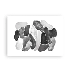 Pôster - Abstração rochosa - 70x50 cm