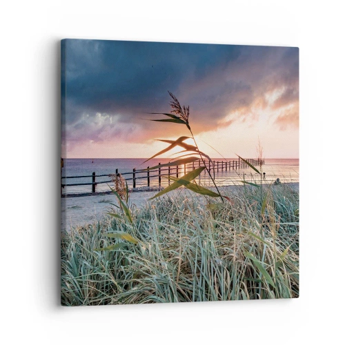 Quadro em tela - O vento não leva - 30x30 cm