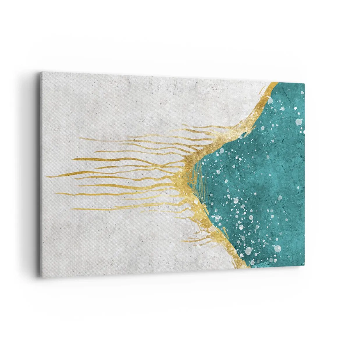 Quadro em tela - Maré Dourada - 120x80 cm