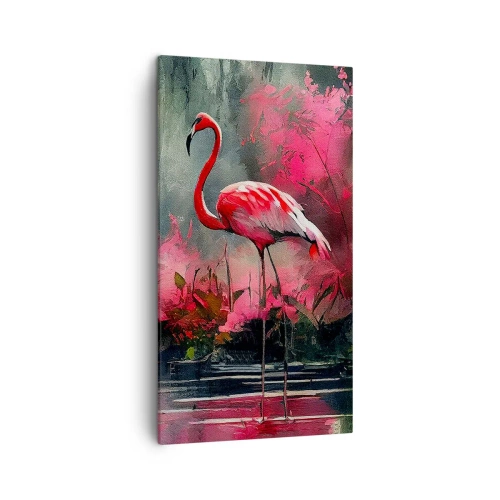 Quadro em tela - Uma lição de graça natural - 45x80 cm