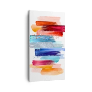 Quadro em tela - Para cima e para baixo  - 45x80 cm