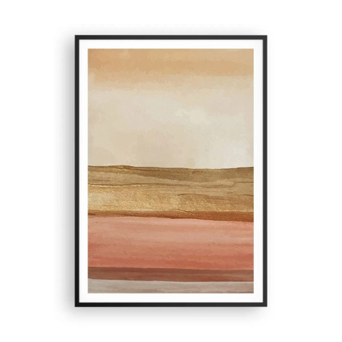 Pôster com moldura preta - Composição vertical - 70x100 cm
