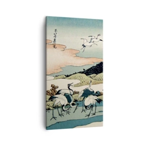 Quadro em tela - No espírito japonês - 45x80 cm