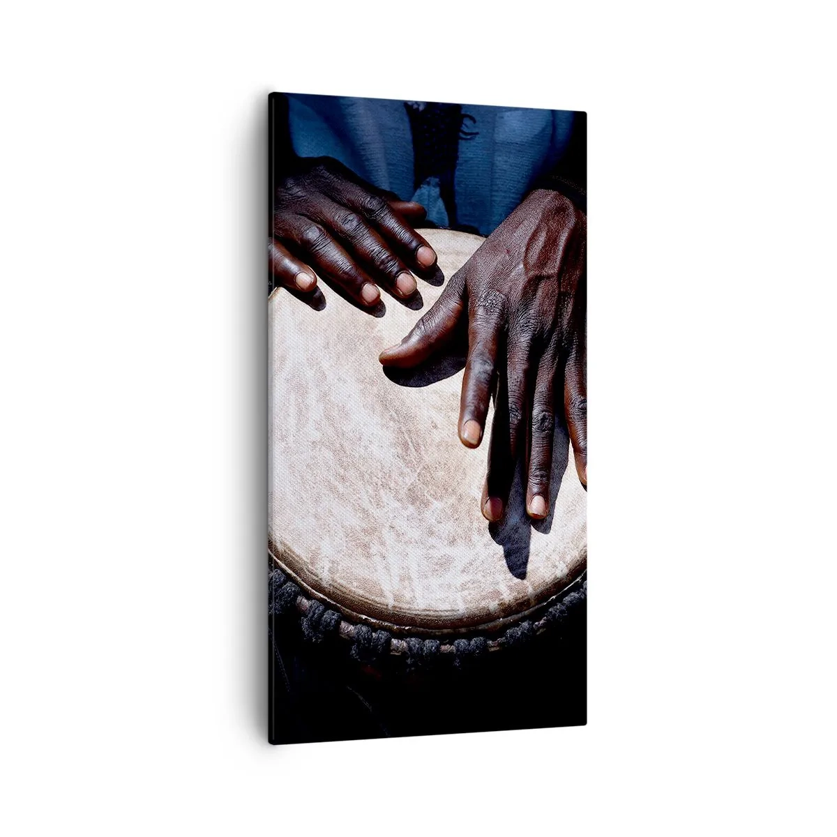 Quadro em tela - Viva no seu próprio ritmo - 55x100 cm