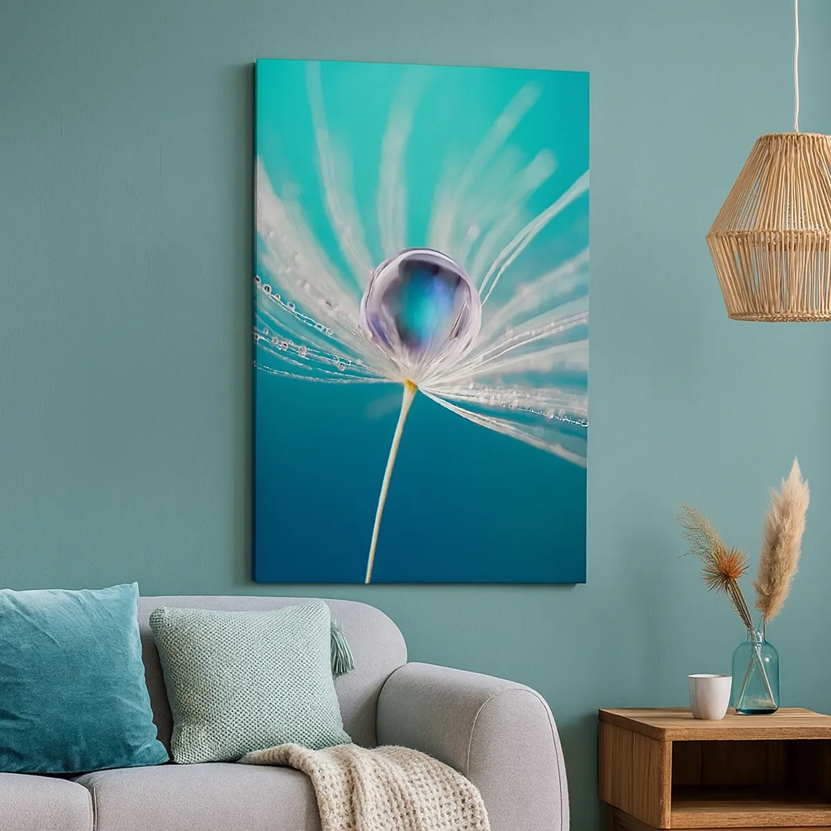 Quadro em tela - Momento místico - 50x70 cm