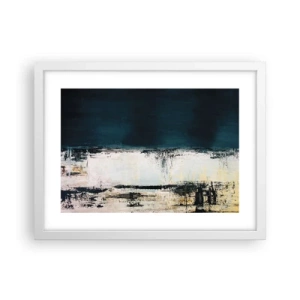 Pôster em moldura branca - Composição horizontal - 40x30 cm