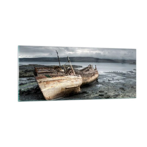 Quadro em vidro - Como simbolo de um trabalho digno - 100x40 cm