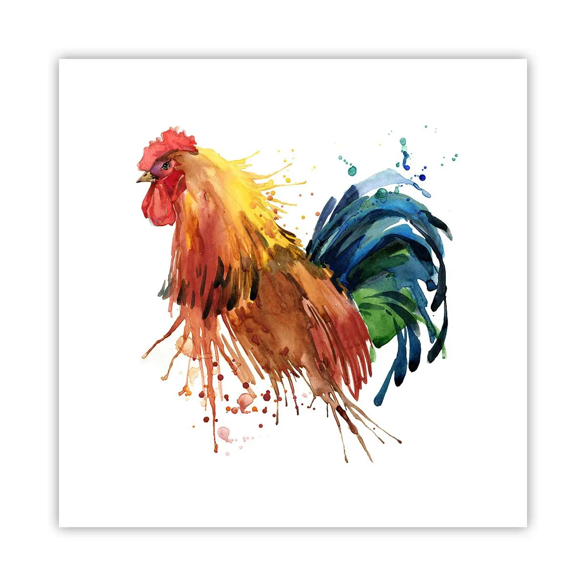 Pôster - Manto real, orgulho real - 60x60 cm