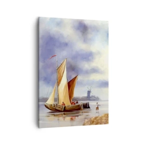 Quadro em tela - O regresso dos marinheiros - 50x70 cm