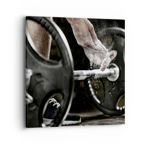 Quadro em tela - Desafio aceite! - 40x40 cm