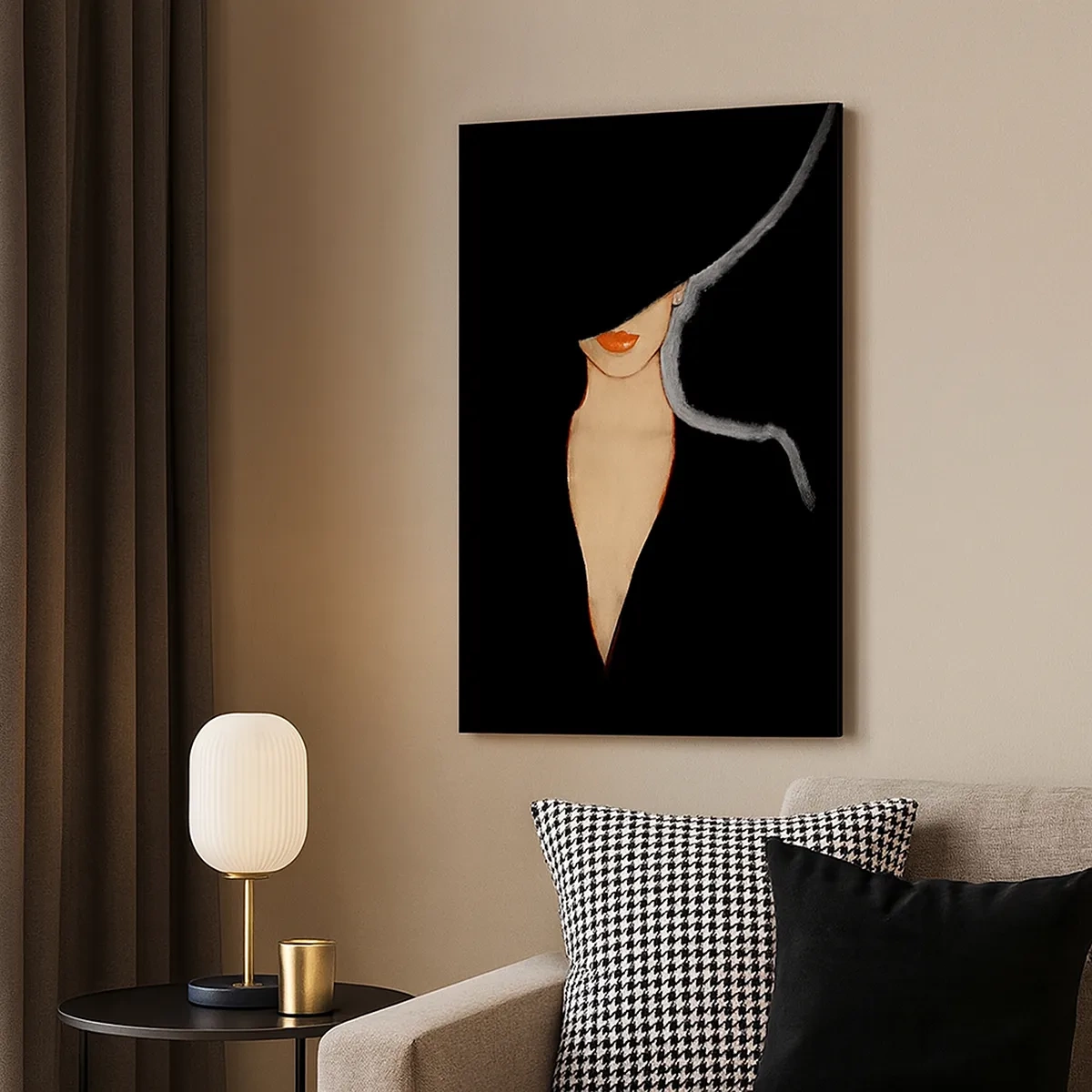 Quadro em tela - Elegância e estilo - 50x70 cm