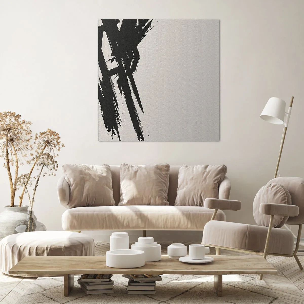 Quadro em tela - Corrida imparável - 40x40 cm