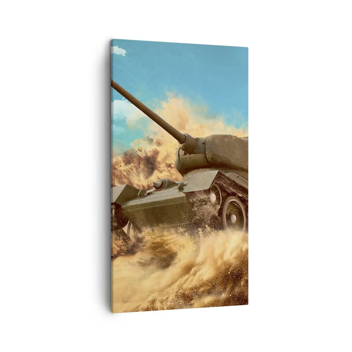 Quadro em tela - Imbatível - 45x80 cm