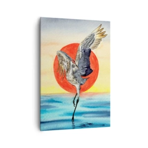 Quadro em tela - É hora de voltar - 70x100 cm