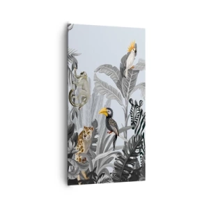Quadro em tela - Conto de fadas africano - 65x120 cm