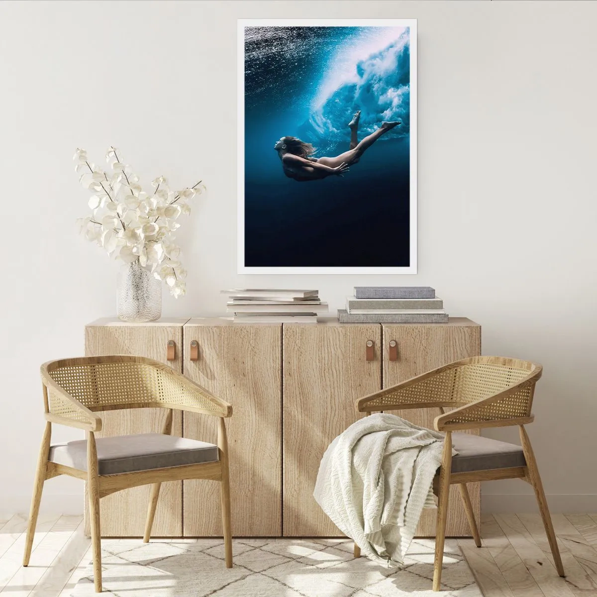 Pôster - Sereia moderna - 70x100 cm