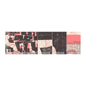 Amostra de Papel de Parede Standard Eco - Todo esse barulho - Colagem, Idoso, Pedaço - 100x30 cm