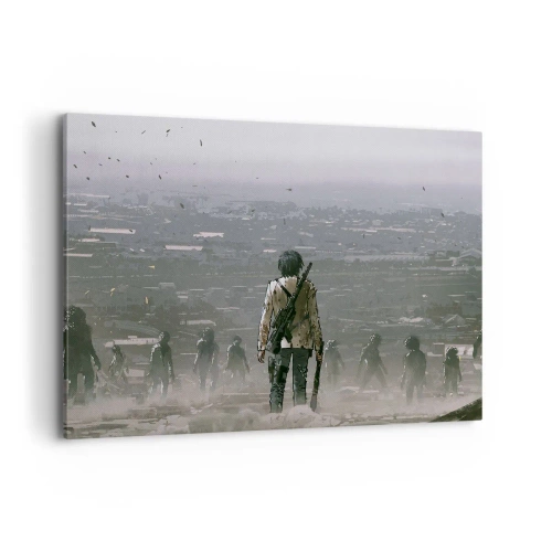 Quadro em tela - O último justo? - 100x70 cm