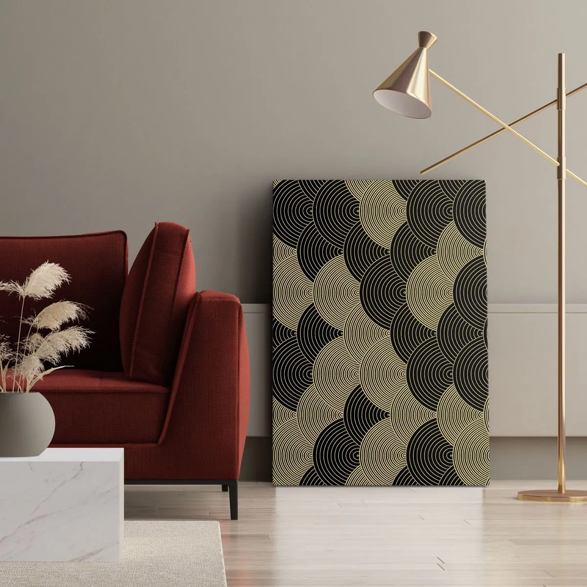 Quadro em tela - Unidade na multiplicidade - 70x100 cm