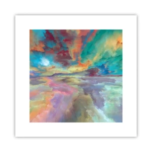 Pôster - Dois Céus - 30x30 cm