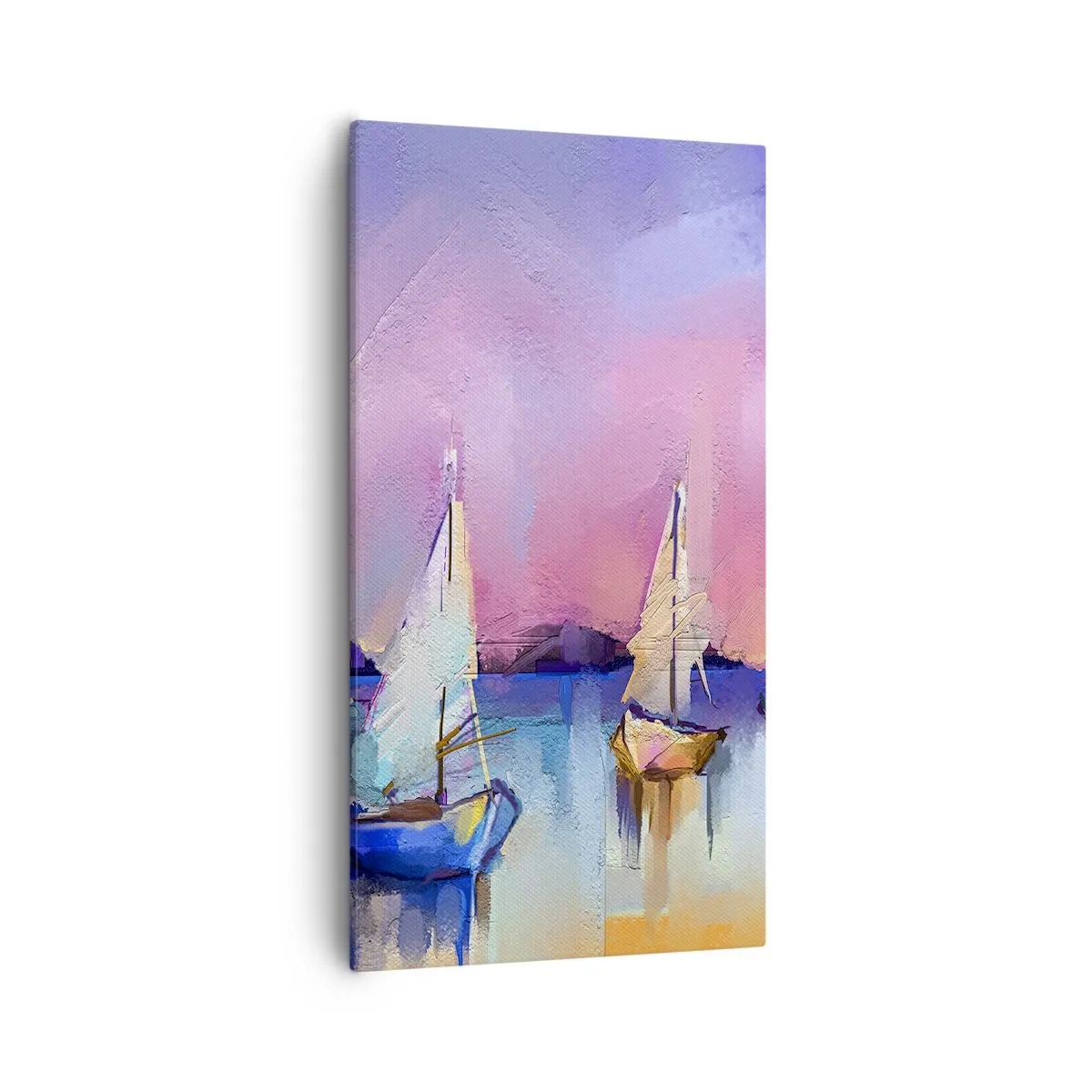 Quadro em tela - Direção: águas largas - 55x100 cm