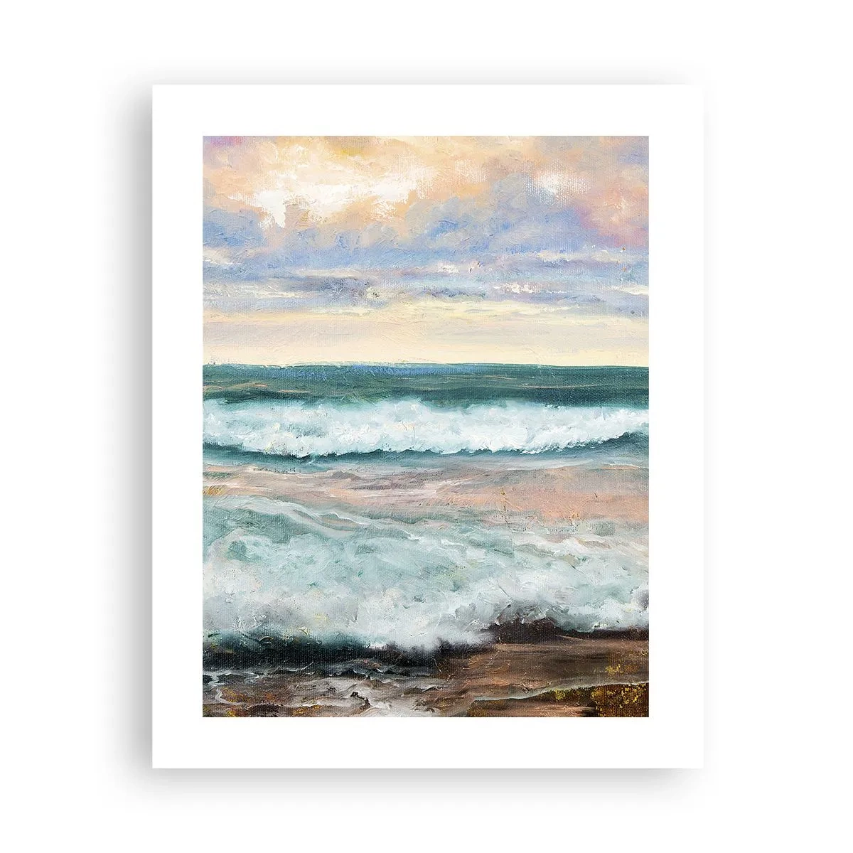 Pôster - Aqui suavizas a alma - 40x50 cm