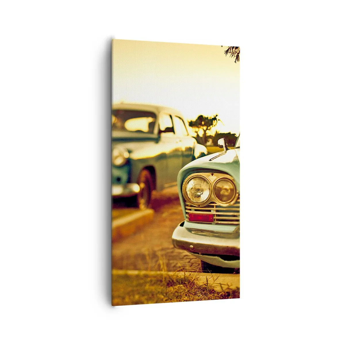 Quadro em tela - Vamos esperar para ver - 65x120 cm