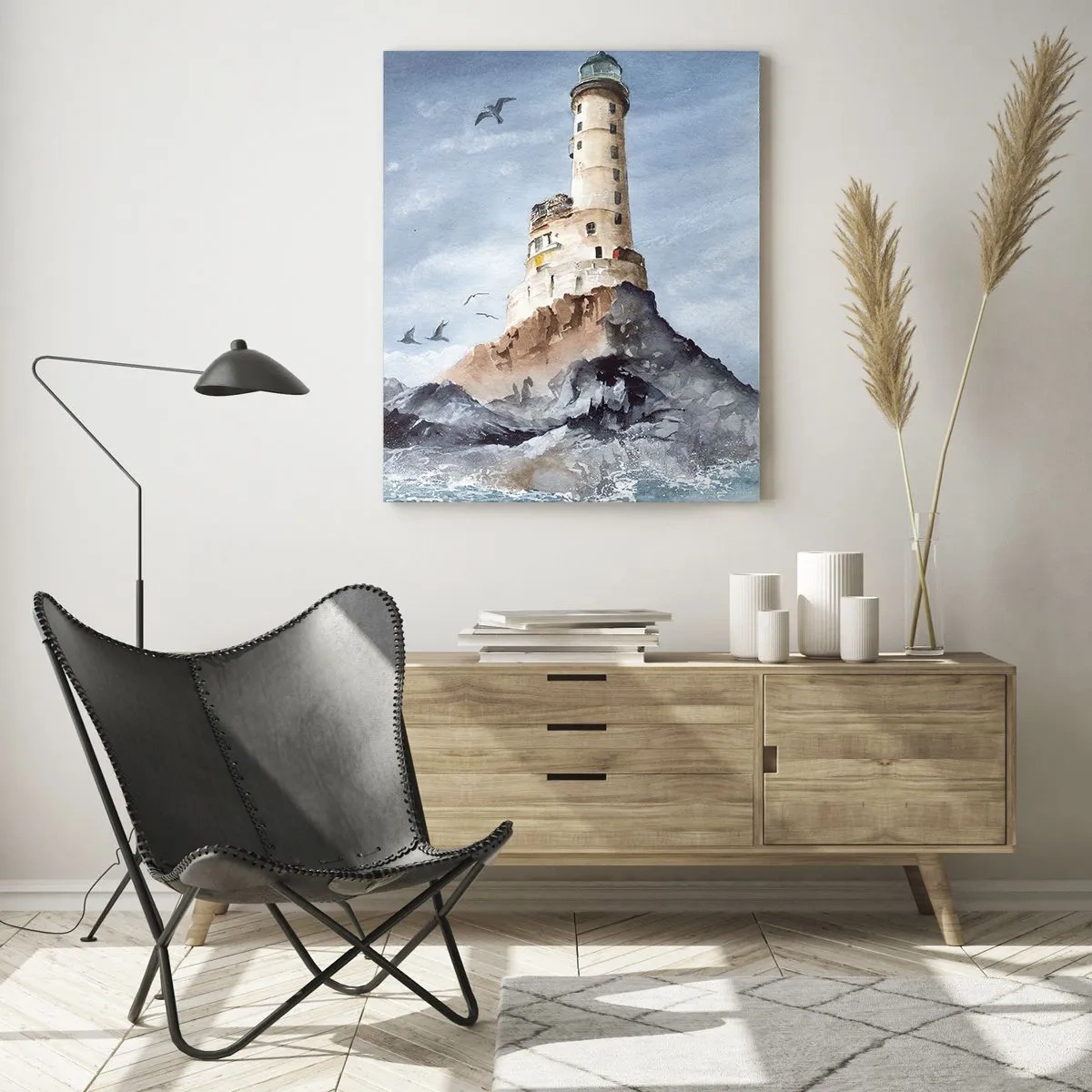 Quadro em vidro - Invencível - 50x70 cm