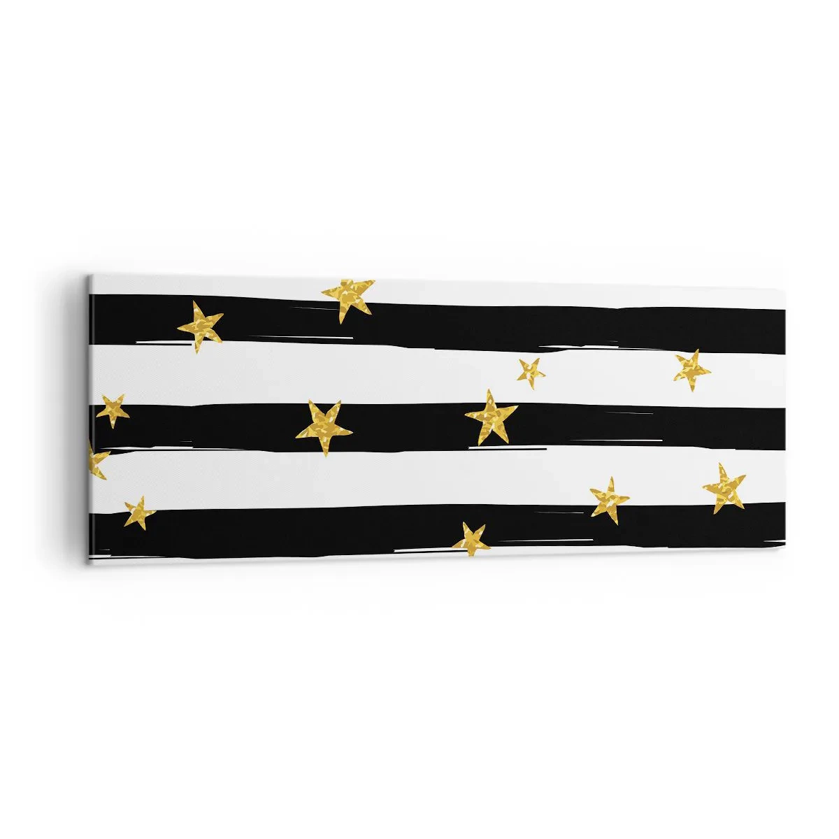 Quadro em tela - Todos nós nascemos sob uma estrela da sorte - 140x50 cm