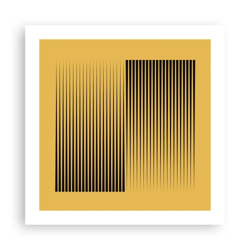 Pôster - Quadratura de opostos - 50x50 cm