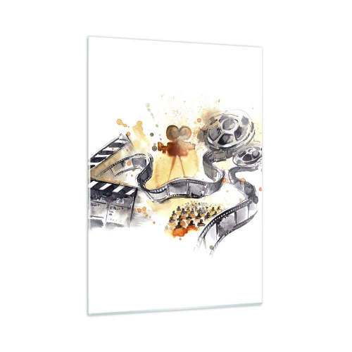 Quadro em vidro - Na terra dos sonhos - 50x70 cm