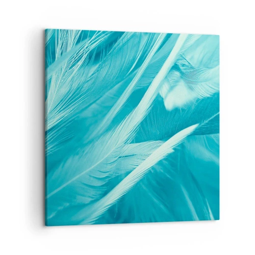 Quadro em tela - Afogado em penugem - 50x50 cm